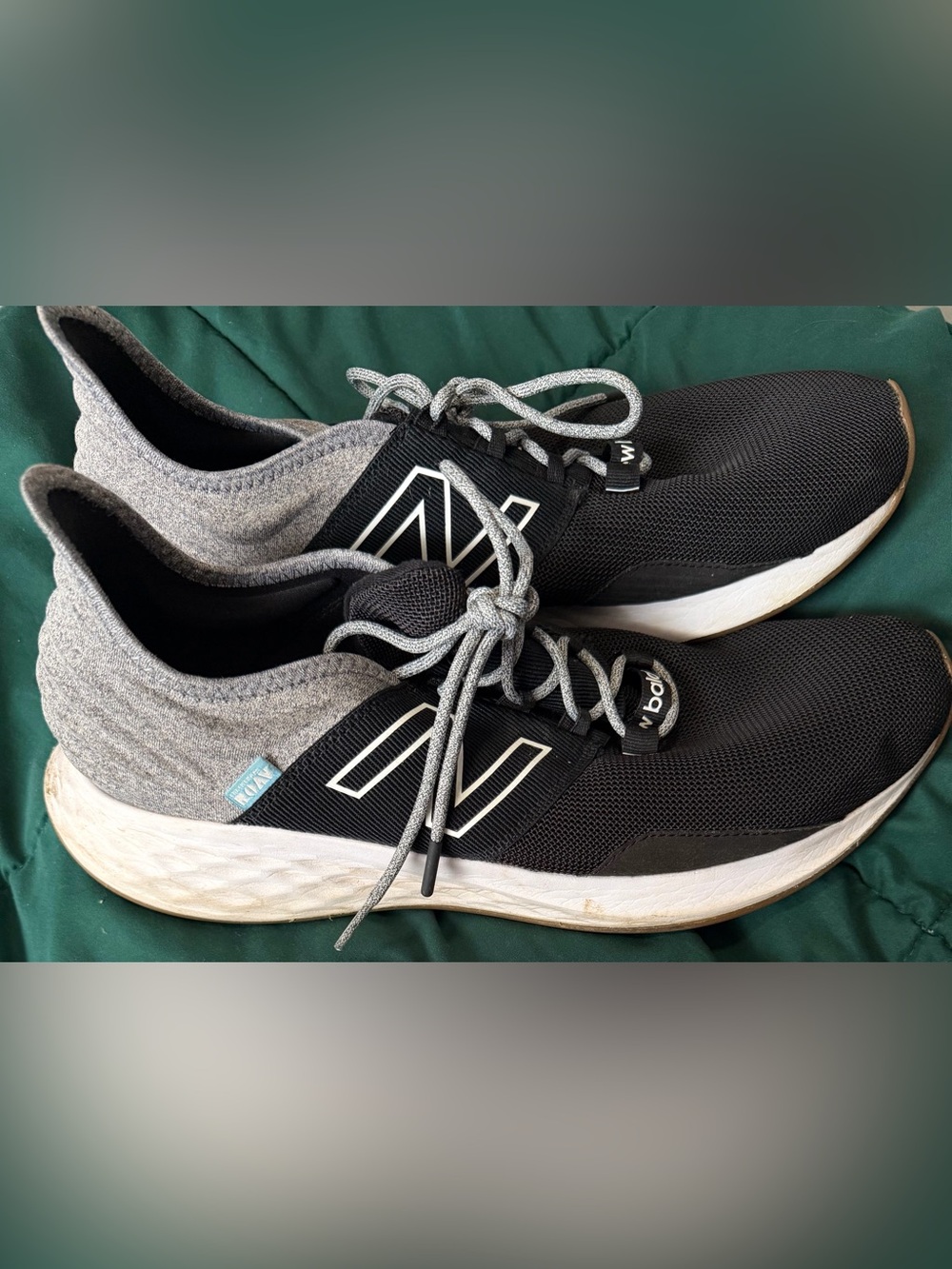 New Balance Black and Gray